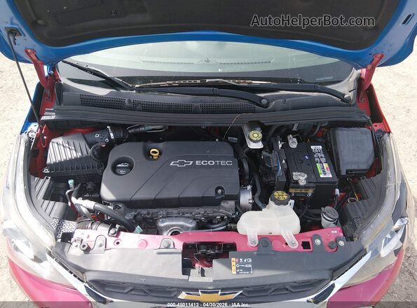 KL8CD6SA6LC440407 2020 CHEVROLET SPARK Красный Вид сзади