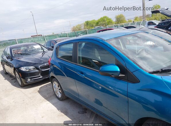 KL8CD6SA7MC723173 2021 CHEVROLET SPARK Синий Вид задней части салона