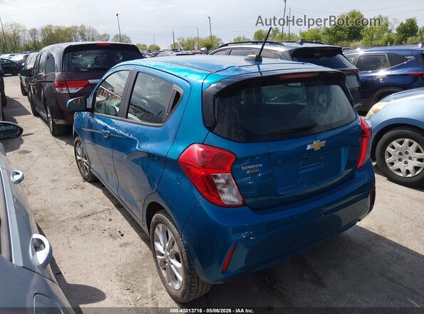 KL8CD6SA7MC723173 2021 CHEVROLET SPARK Синий Задняя левая четверть