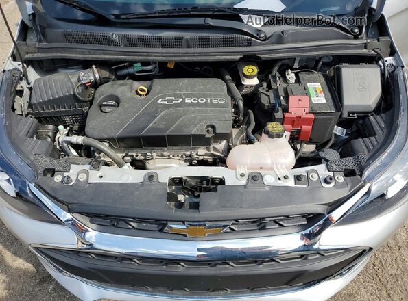 KL8CD6SA8KC720554 2019 CHEVROLET SPARK Серебряный Вид задней части салона