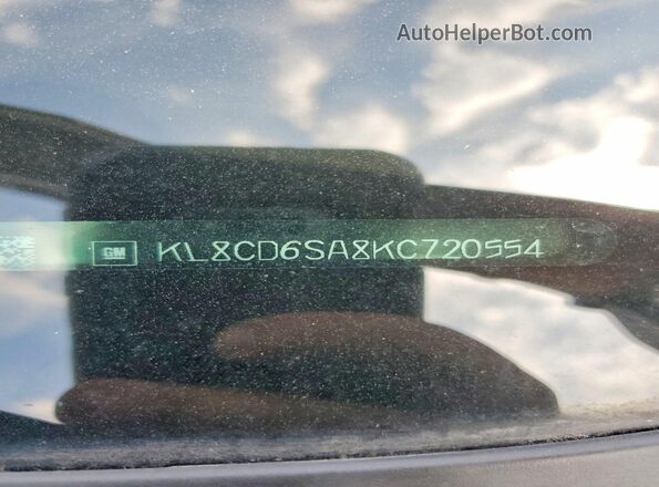 KL8CD6SA8KC720554 2019 CHEVROLET SPARK Серебряный Вид подкапотного пространства