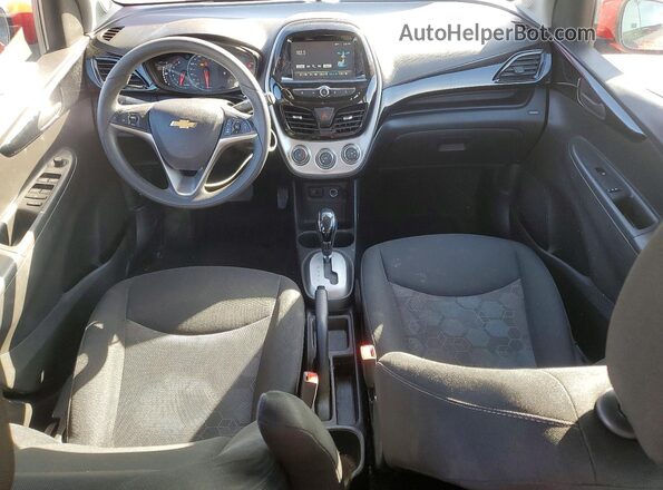 KL8CD6SA9GC622558 2016 CHEVROLET SPARK Красный Вид панели приборов