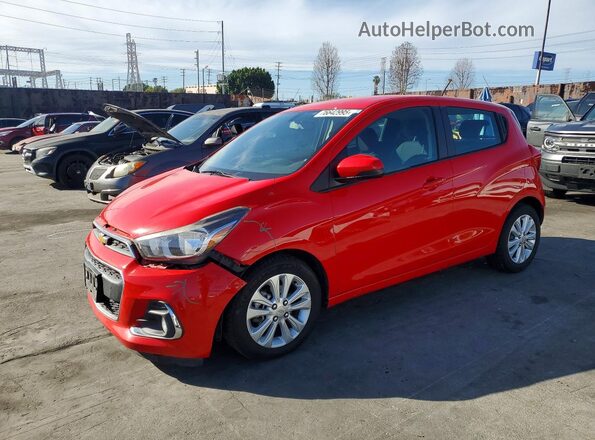 KL8CD6SA9GC622558 2016 CHEVROLET SPARK Красный Передняя левая четверть