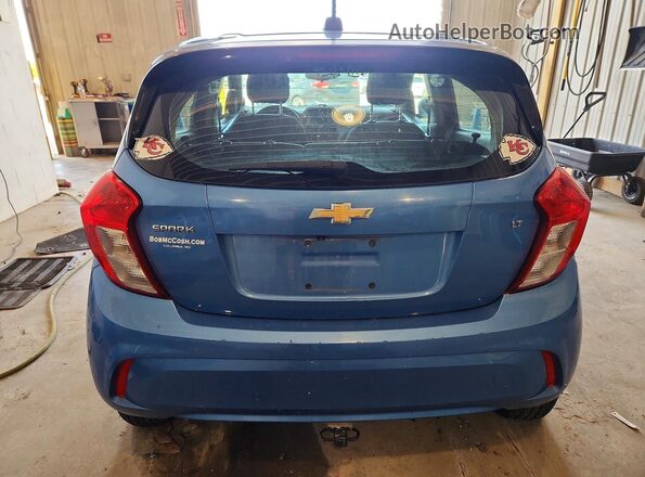 KL8CD6SA9JC481076 2018 CHEVROLET SPARK Синий Вид сзади