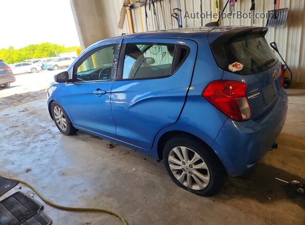 KL8CD6SA9JC481076 2018 CHEVROLET SPARK Синий Задняя левая четверть