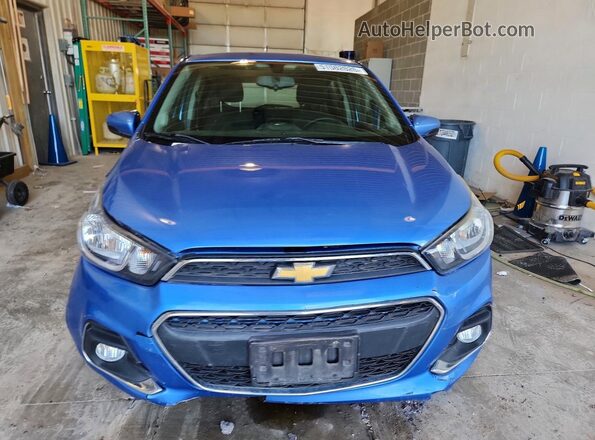 KL8CD6SA9JC481076 2018 CHEVROLET SPARK Синий Вид спереди