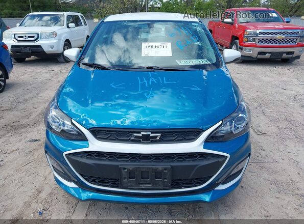 KL8CD6SA9MC740993 2021 CHEVROLET SPARK Синий Вид панели приборов