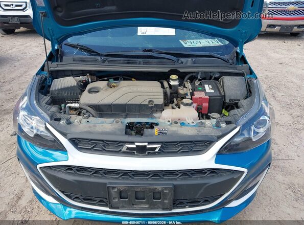 KL8CD6SA9MC740993 2021 CHEVROLET SPARK Синий Вид подкапотного пространства