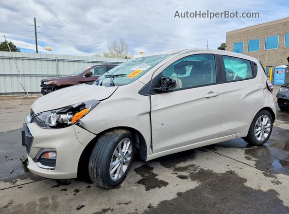 KL8CD6SA9MC745174 2021 CHEVROLET SPARK Бежевый Передняя левая четверть