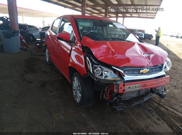 KL8CD6SAXKC712097 2019 CHEVROLET SPARK Красный Передняя правая четверть
