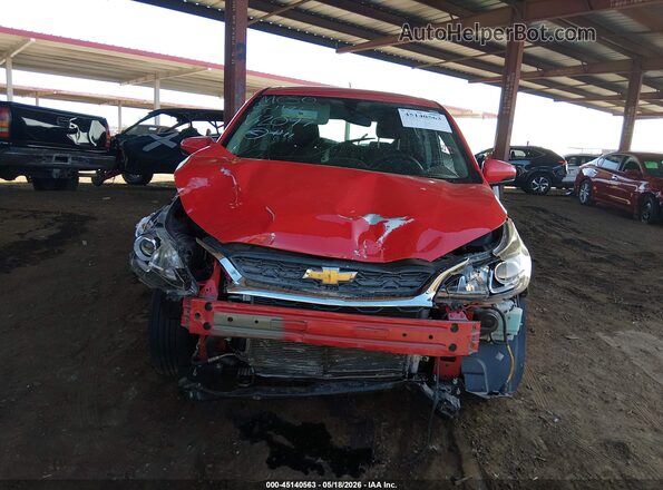 KL8CD6SAXKC712097 2019 CHEVROLET SPARK Красный Вид спереди
