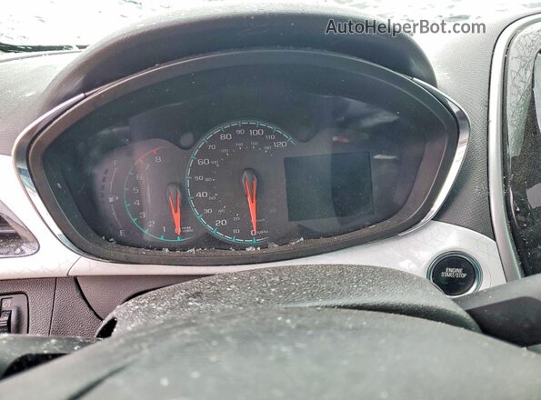 KL8CF6SA2HC790618 2017 CHEVROLET SPARK Желтый Вид щитка приборов