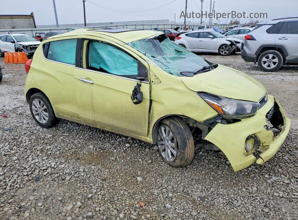 KL8CF6SA2HC790618 2017 CHEVROLET SPARK Желтый Передняя правая четверть