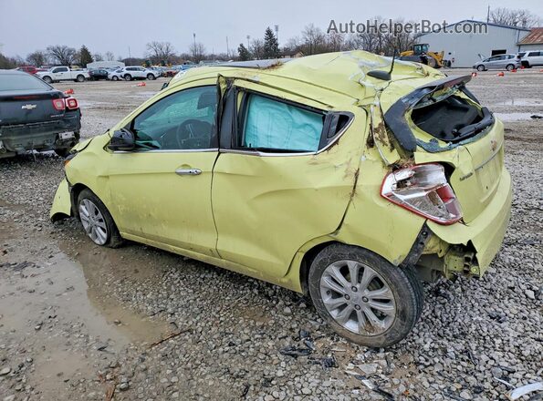 KL8CF6SA2HC790618 2017 CHEVROLET SPARK Желтый Задняя левая четверть