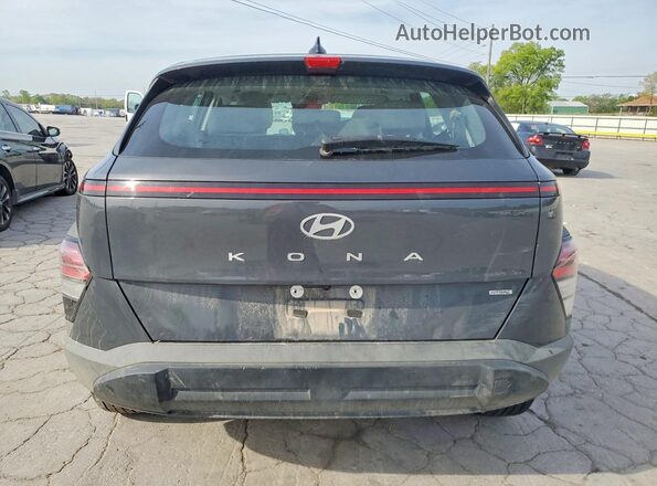 KM8HACAB6RU137995 2024 HYUNDAI KONA Gray Widok z tyłu