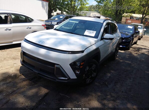 KM8HB3AB0SU265331 2025 HYUNDAI KONA Белый Передняя левая четверть
