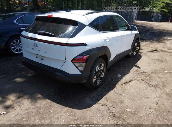 KM8HB3AB0SU265331 2025 HYUNDAI KONA Белый Задняя правая четверть