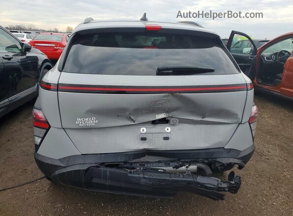 KM8HC3AB1SU321774 2025 HYUNDAI KONA Серый Вид сзади