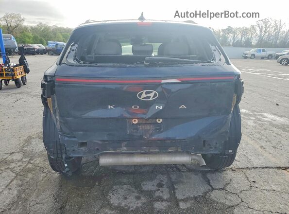 KM8HC3ABXRU051583 2024 HYUNDAI KONA Серый Вид сзади