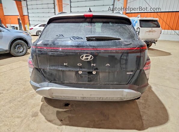 KM8HCCAB8RU038525 2024 HYUNDAI KONA Black Widok z tyłu