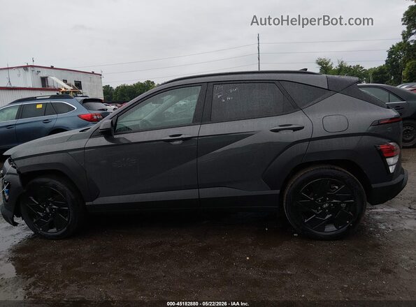 KM8HF3AB2TU457761 2026 HYUNDAI KONA Gray Widok wnętrza z tyłu