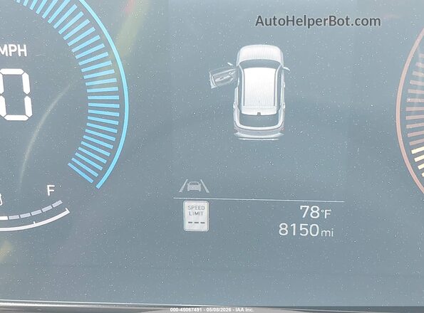 KM8HF3AB8TU404207 2026 HYUNDAI KONA Серый 