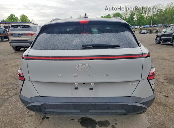 KM8HFCAB9TU345832 2026 HYUNDAI KONA Серый Вид сзади