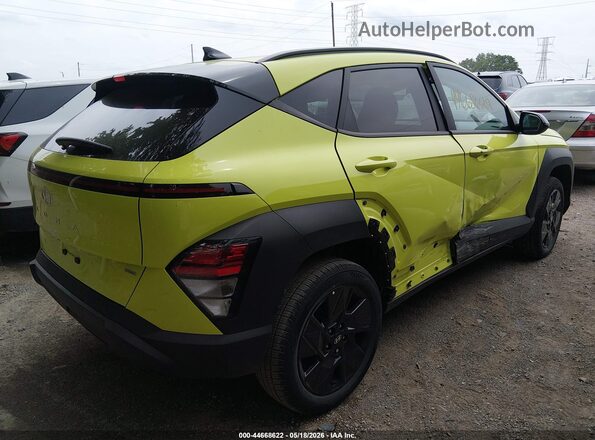 KM8HFCAB9TU365482 2026 HYUNDAI KONA Зеленый Вид спереди