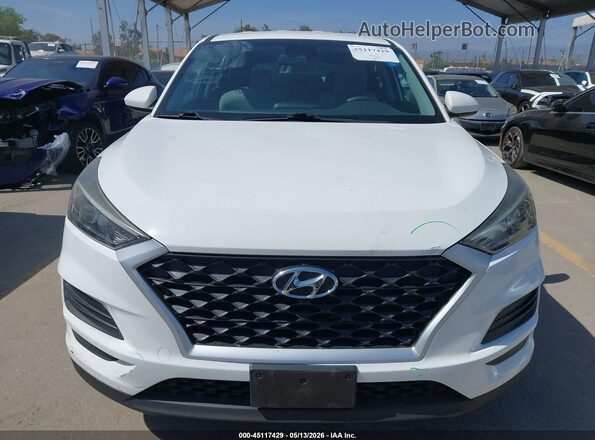 KM8J23A40LU093127 2020 HYUNDAI TUCSON Белый Вид щитка приборов