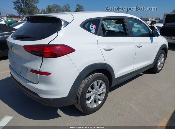 KM8J23A40LU093127 2020 HYUNDAI TUCSON Белый Задняя правая четверть