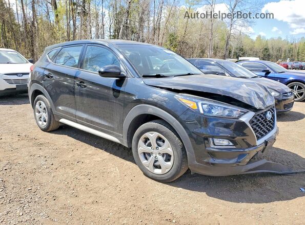 KM8J23A41LU160723 2020 HYUNDAI TUCSON Черный Передняя правая четверть