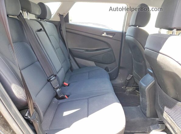 KM8J23A41LU160723 2020 HYUNDAI TUCSON Черный Вид задней части салона