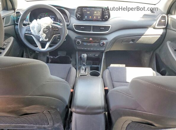 KM8J23A41LU160723 2020 HYUNDAI TUCSON Черный Вид панели приборов