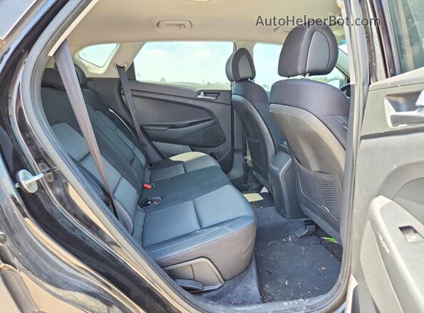 KM8J23A46GU257129 2016 HYUNDAI TUCSON Черный Вид задней части салона