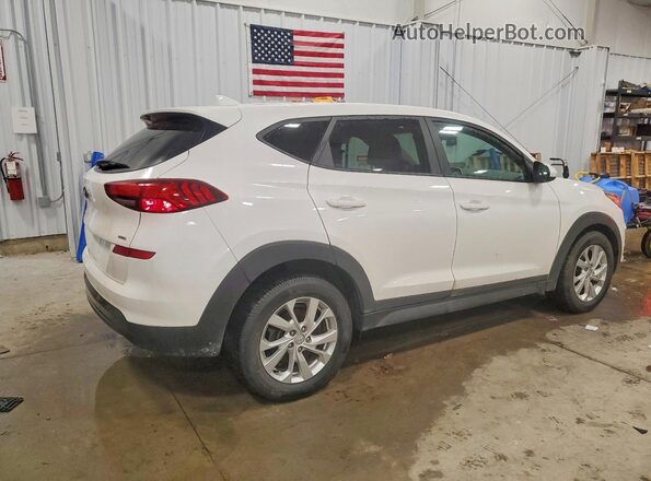 KM8J2CA41MU328040 2021 HYUNDAI TUCSON Белый Задняя правая четверть