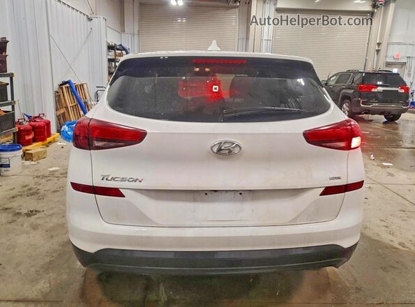KM8J2CA41MU328040 2021 HYUNDAI TUCSON Белый Вид сзади