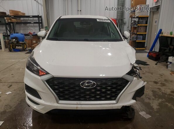 KM8J2CA41MU328040 2021 HYUNDAI TUCSON Белый Вид спереди