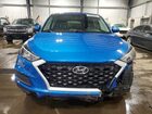2020 Hyundai Tucson Se Синий vin: KM8J2CA42LU163601