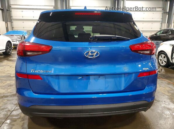 KM8J2CA42LU163601 2020 HYUNDAI TUCSON Синий Вид сзади
