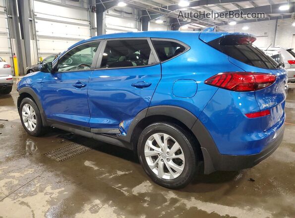 KM8J2CA42LU163601 2020 HYUNDAI TUCSON Синий Задняя левая четверть