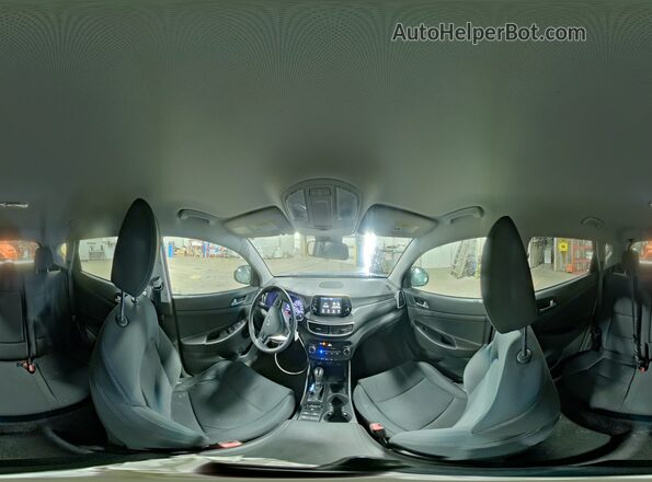 KM8J2CA42LU163601 2020 HYUNDAI TUCSON Синий Панорамный вид салона 360°