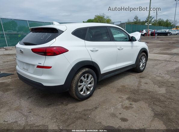 KM8J2CA43KU072741 2019 HYUNDAI TUCSON Белый Задняя правая четверть