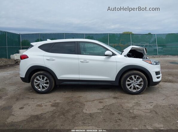KM8J2CA43KU072741 2019 HYUNDAI TUCSON Белый Вид задней части салона