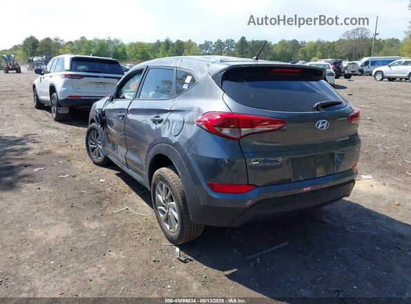 KM8J2CA45JU824065 2018 HYUNDAI TUCSON Серый Задняя левая четверть
