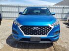2019 Hyundai Tucson Se Синий vin: KM8J2CA45KU939962