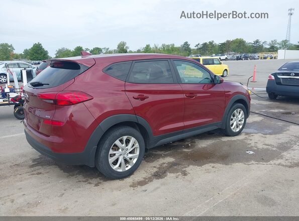 KM8J2CA47LU168051 2020 HYUNDAI TUCSON Красный Задняя правая четверть