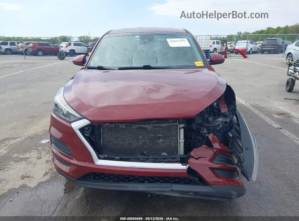 KM8J2CA47LU168051 2020 HYUNDAI TUCSON Красный Вид щитка приборов