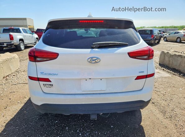 KM8J2CA48LU077774 2020 HYUNDAI TUCSON Белый Вид сзади