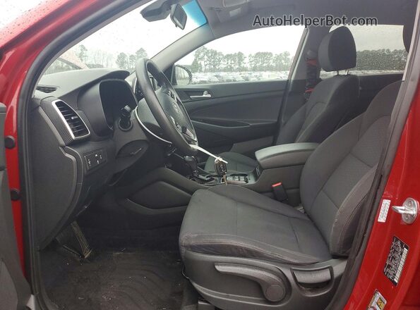 KM8J2CA48MU345448 2021 HYUNDAI TUCSON Red Front interior view