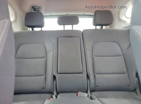 KM8J2CA48MU345448 2021 HYUNDAI TUCSON Red Rear seats view